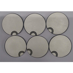 Single electrode circular plate